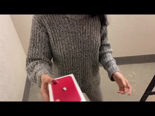 victoria treason - a girl gave a juicy blowjob for an iphone to a stranger in the stairwell