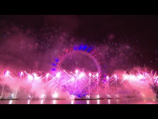 bbc: new year's fireworks in london / bbc: london. new year's fireworks (2013)